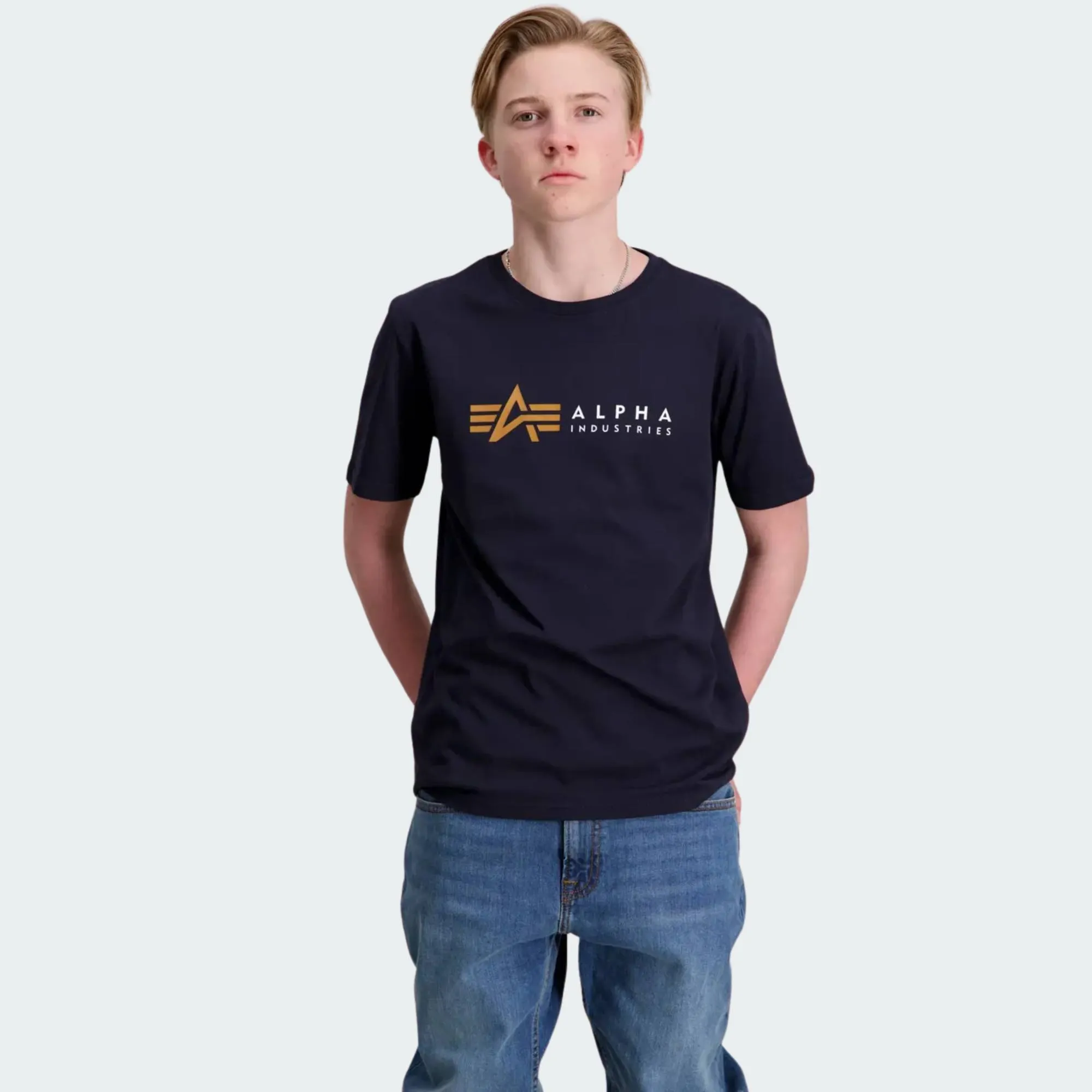 ALPHA INDUSTRIES ALPHA LABEL KIDS T-SHIRT