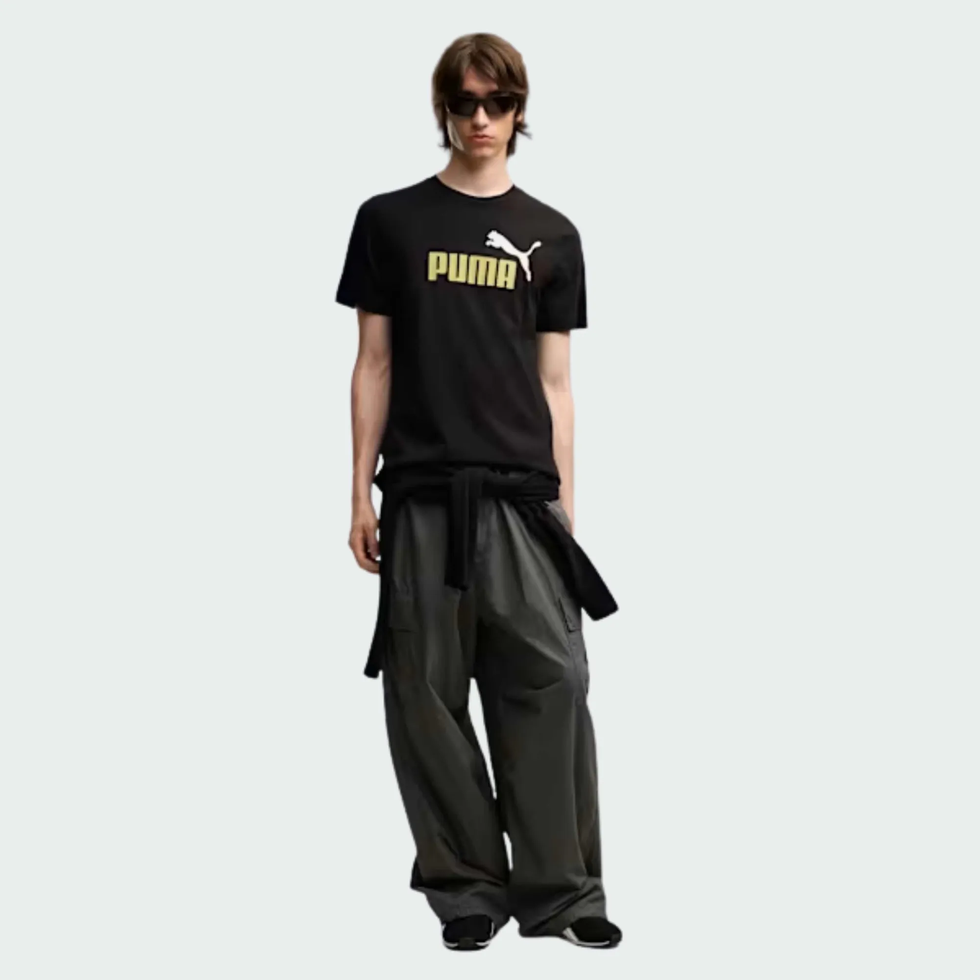 PUMA ESSENTIALS 2 COLOR NO. 1 LOGO TEE