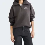 NEW BALANCE TRACKSIDE FRENCH TERRY HALF ZIP