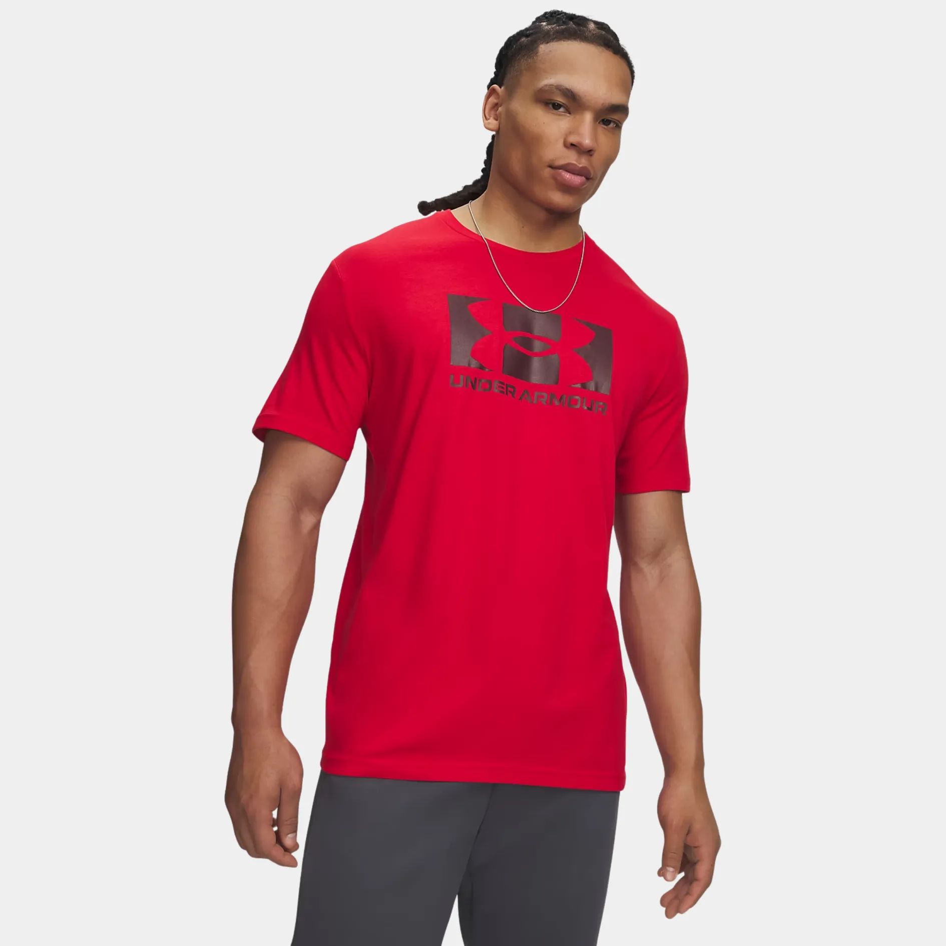 UNDER ARMOUR CENTER LOGO TEE