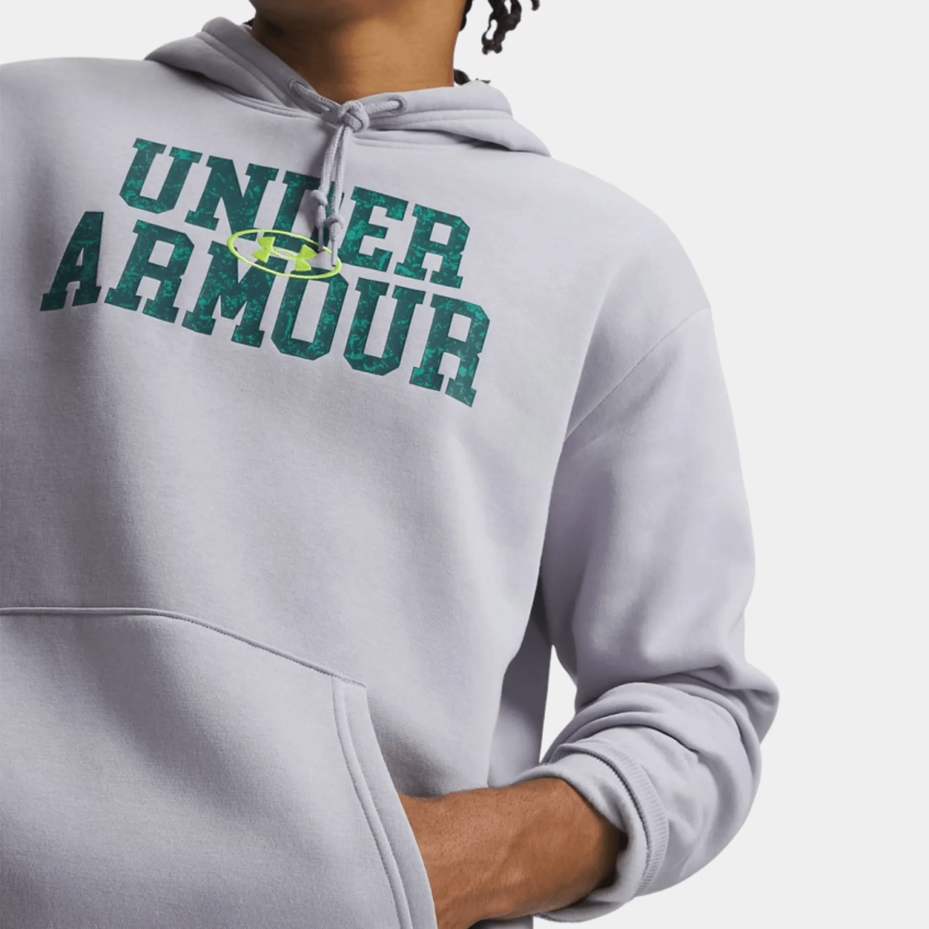 UNDER ARMOUR RIVAL FLEECE CAMO FILL HOODIE