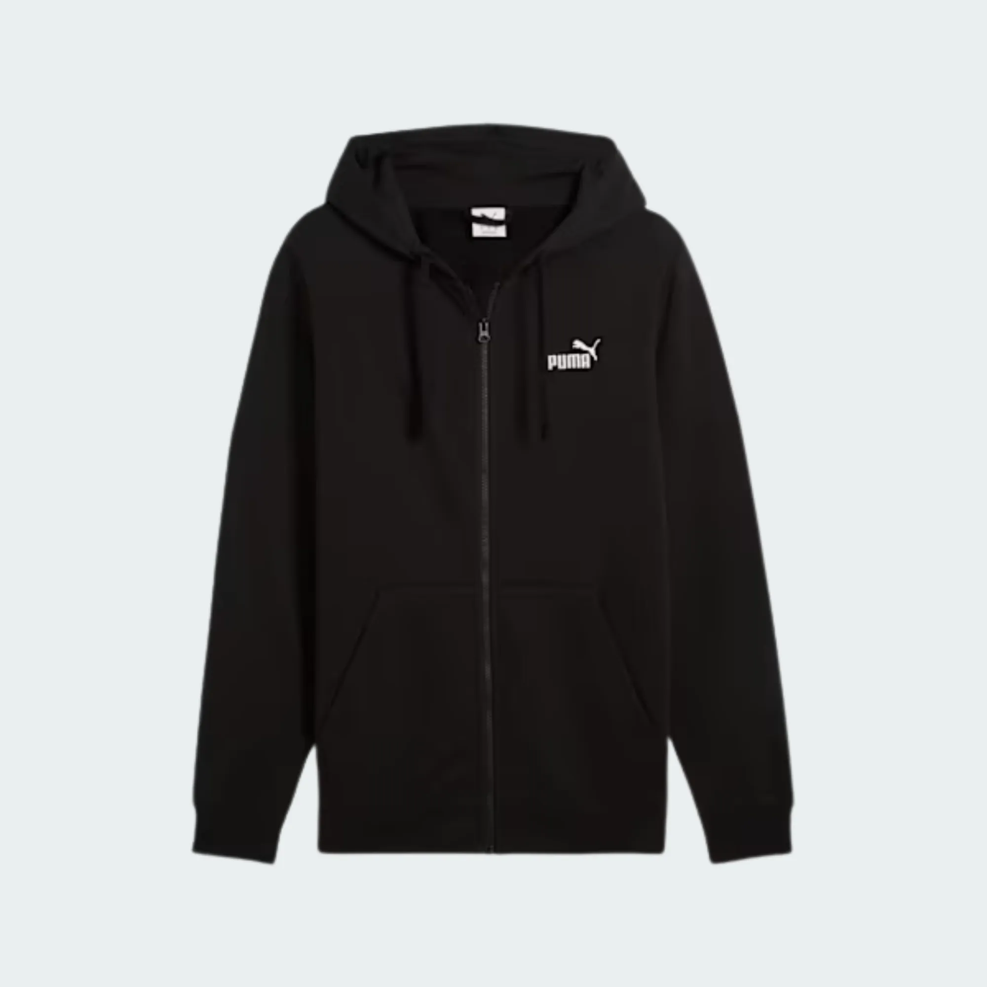 PUMA ESSENTIALS SMALL NO. 1 LOGO FULL-ZIP HOODIE