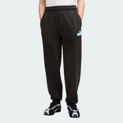 PUMA ESSENTIALS LOGO LAB RELAXED SWEATPANTS BOYS