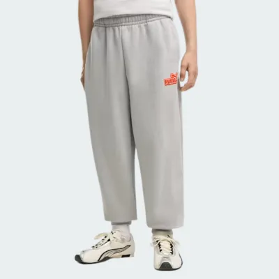 PUMA ESSENTIALS LOGO LAB RELAXED SWEATPANTS BOYS