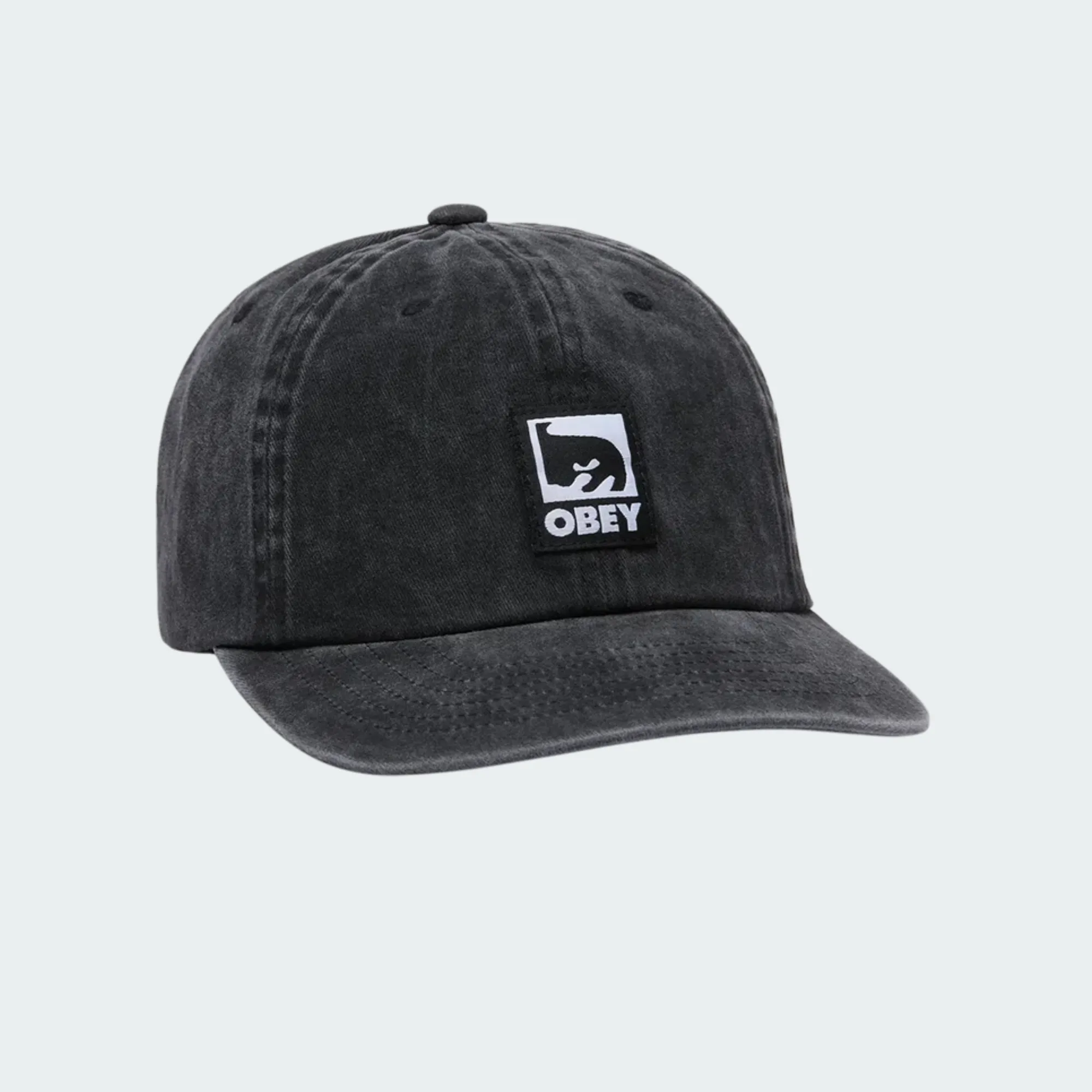 OBEY PIGMENT LABEL 6 PANEL VELCRO BACK