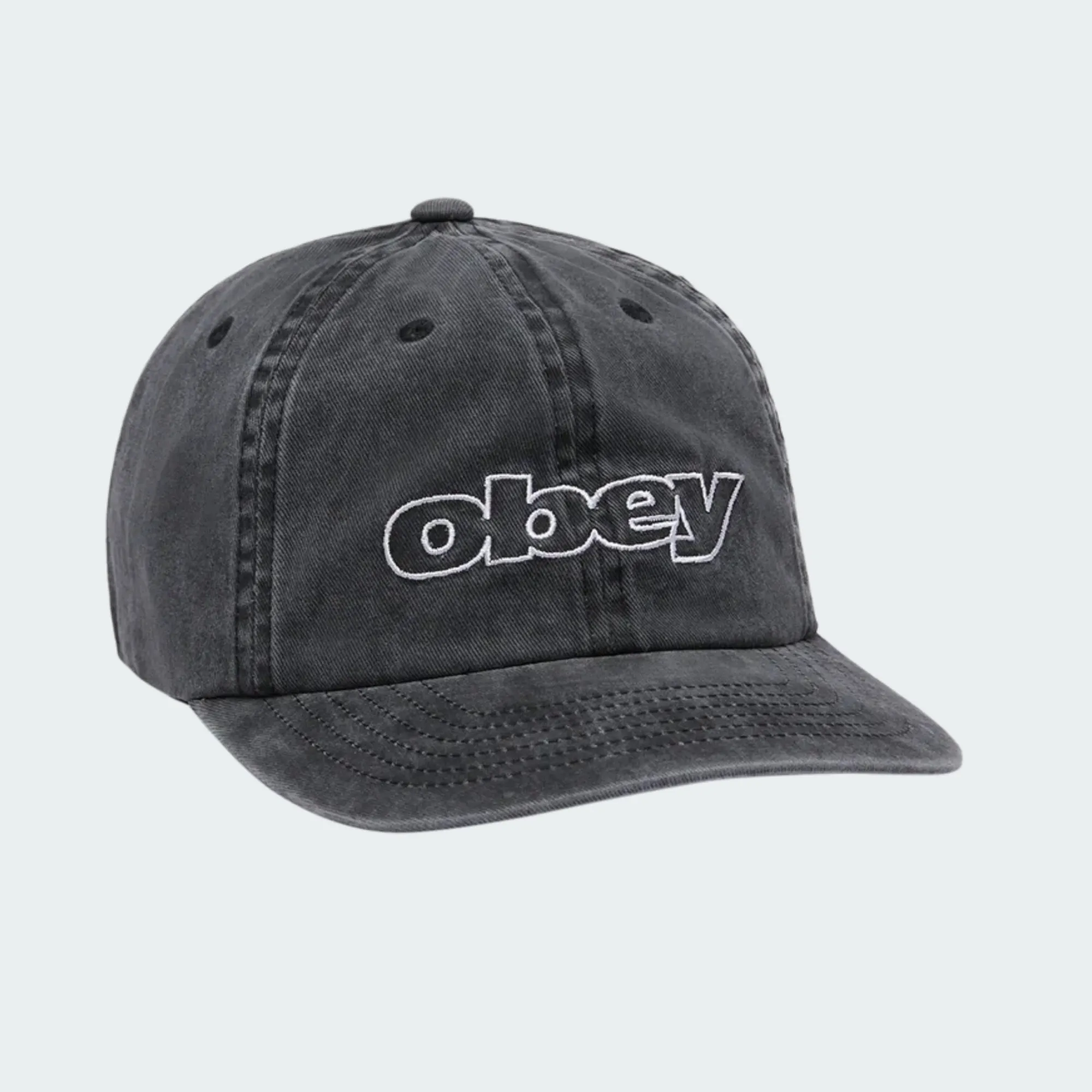 OBEY PIGMENT OUTLINE DELTA 6 PANEL STRAPBACK