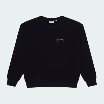 OBEY AUTOGRAPH CREW FLEECE