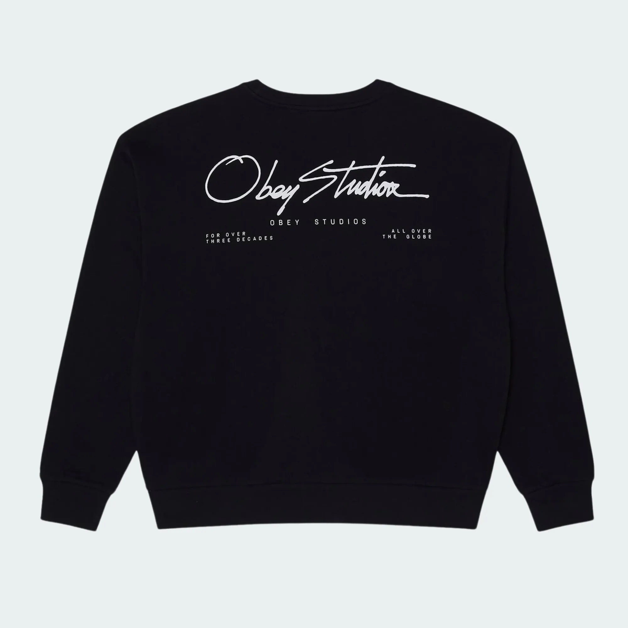OBEY AUTOGRAPH CREW FLEECE