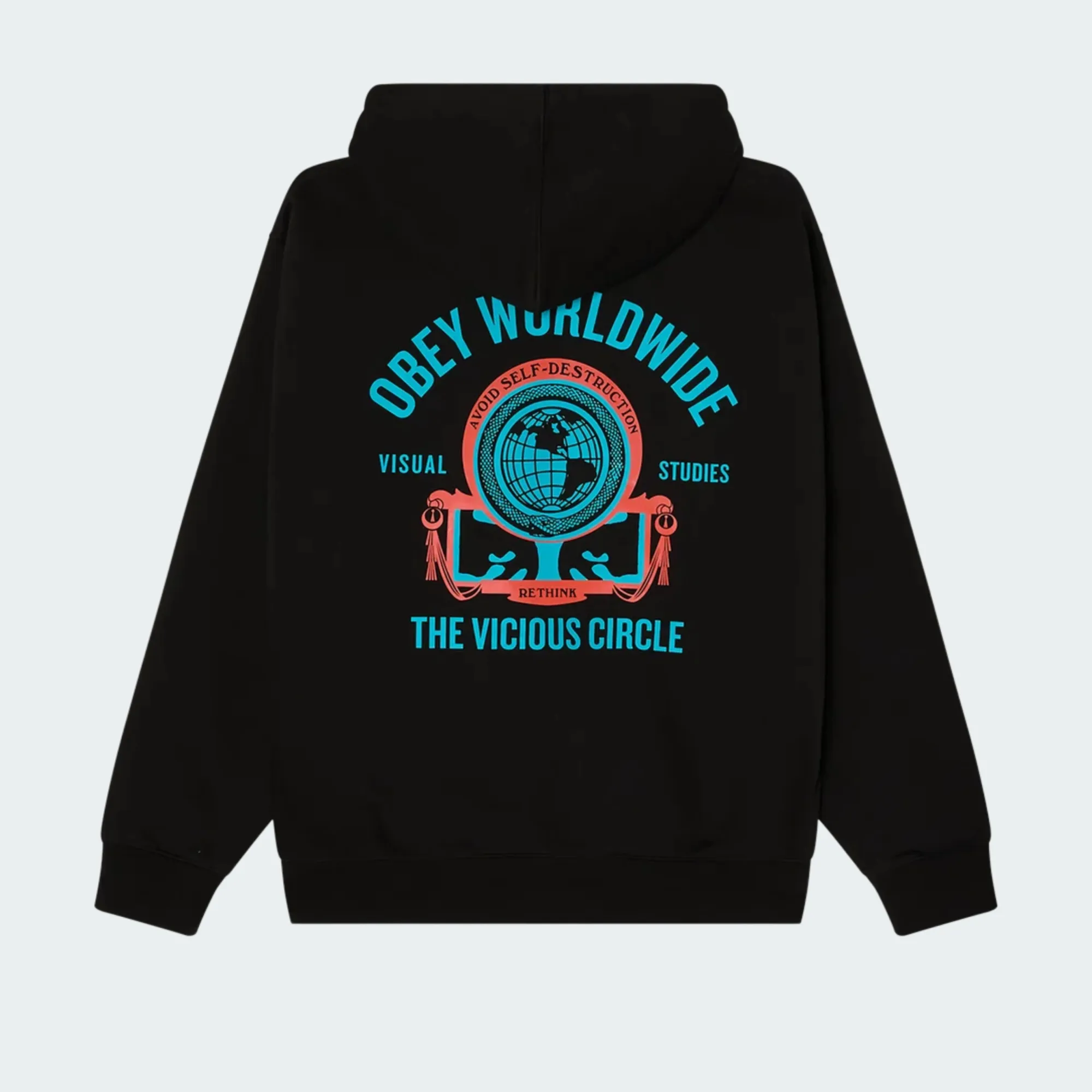 OBEY VICIOUS CIRCLE HOOD FLEECE