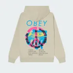 OBEY PEACE BRICK HOOD FLEECE