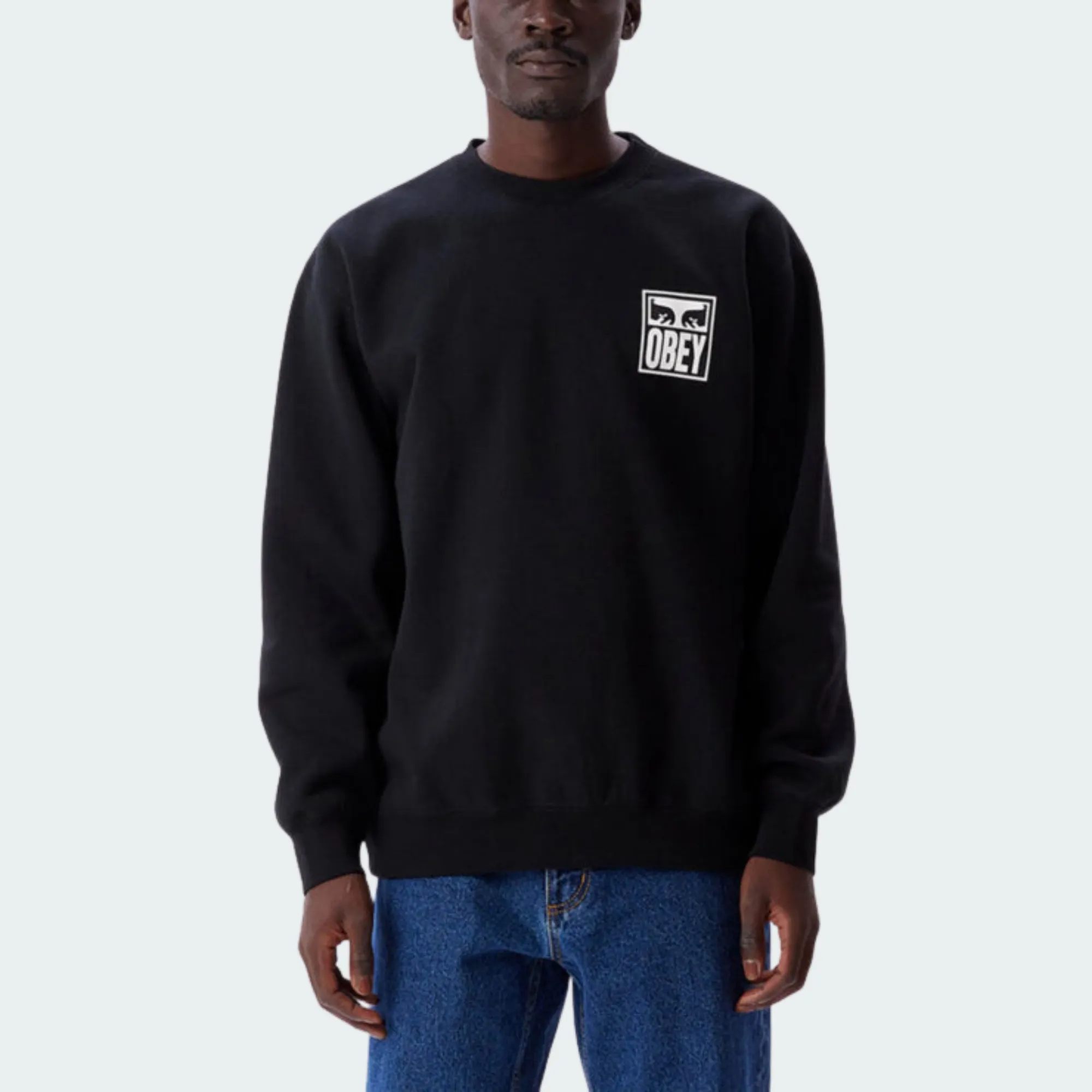 OBEY EYES ICON CREW FLEECE