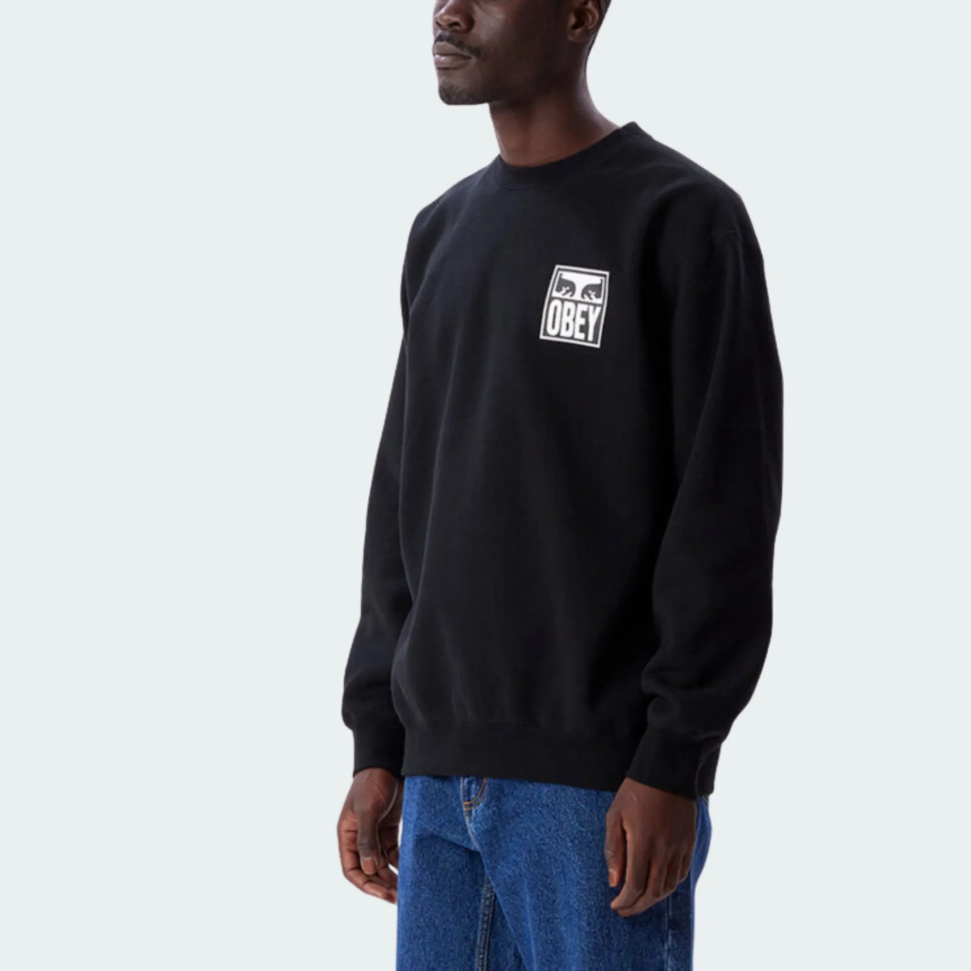 OBEY EYES ICON CREW FLEECE