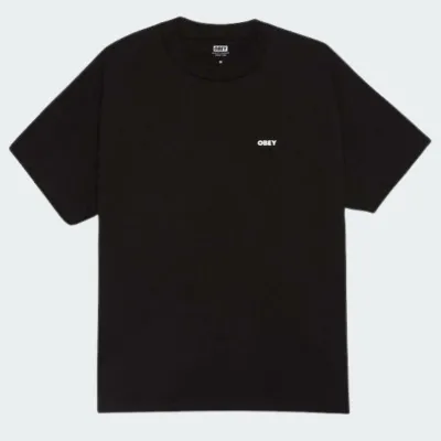 OBEY THE MEDIUM IS THE MESSAGE TEE