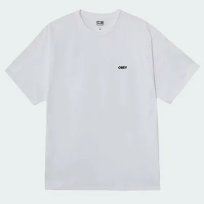 OBEY THE MEDIUM IS THE MESSAGE TEE