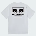 OBEY THE MEDIUM IS THE MESSAGE TEE