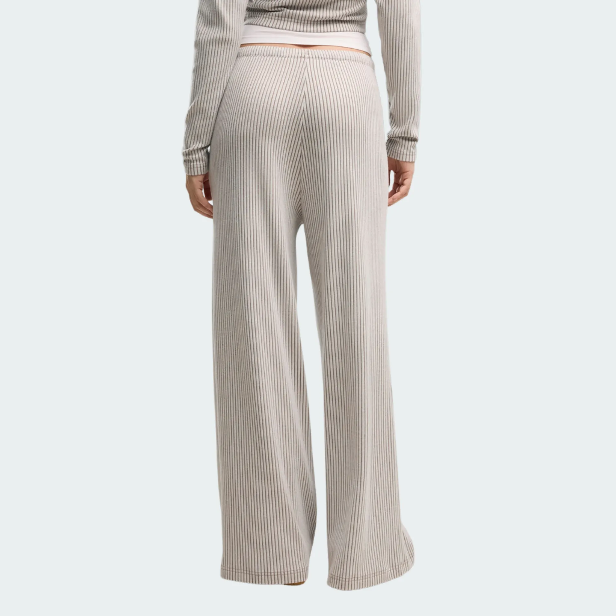 PUMA ESSENTIALS RIBBED WIDE LEG SOFT TOUCH PANTS