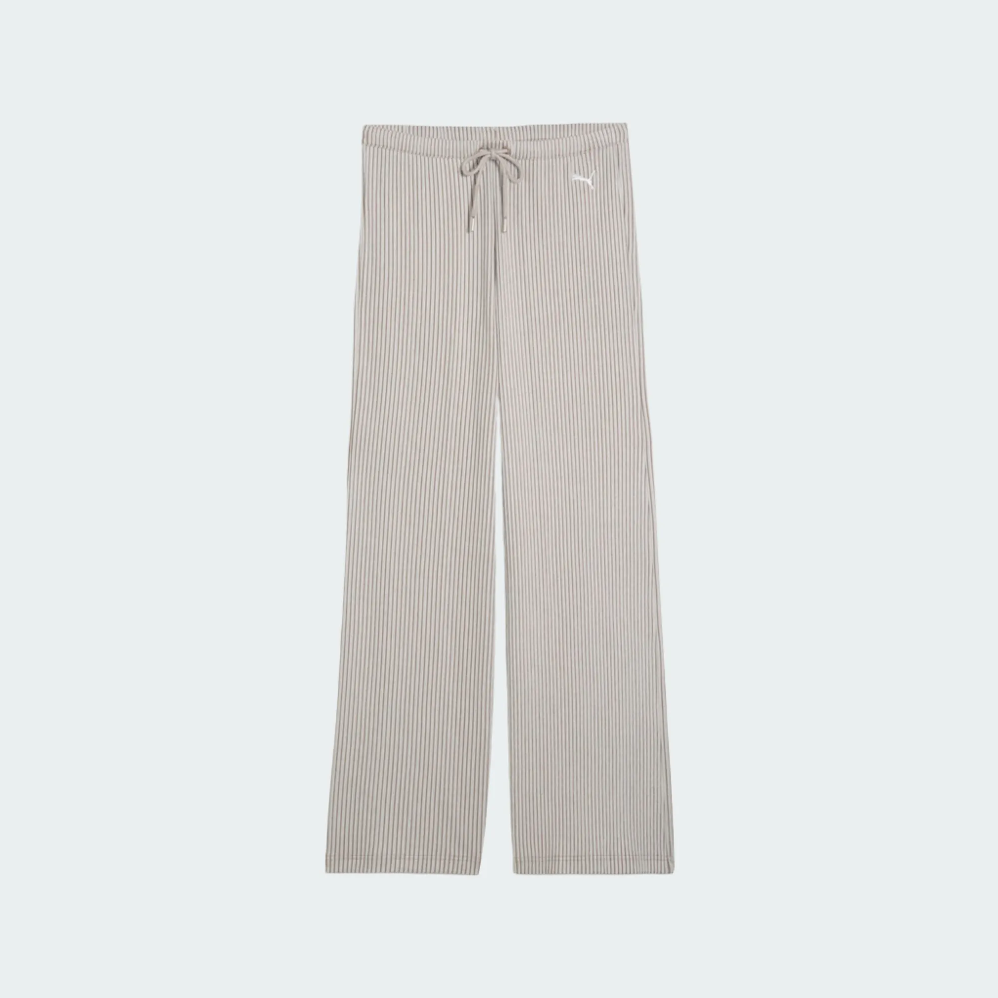 PUMA ESSENTIALS RIBBED WIDE LEG SOFT TOUCH PANTS