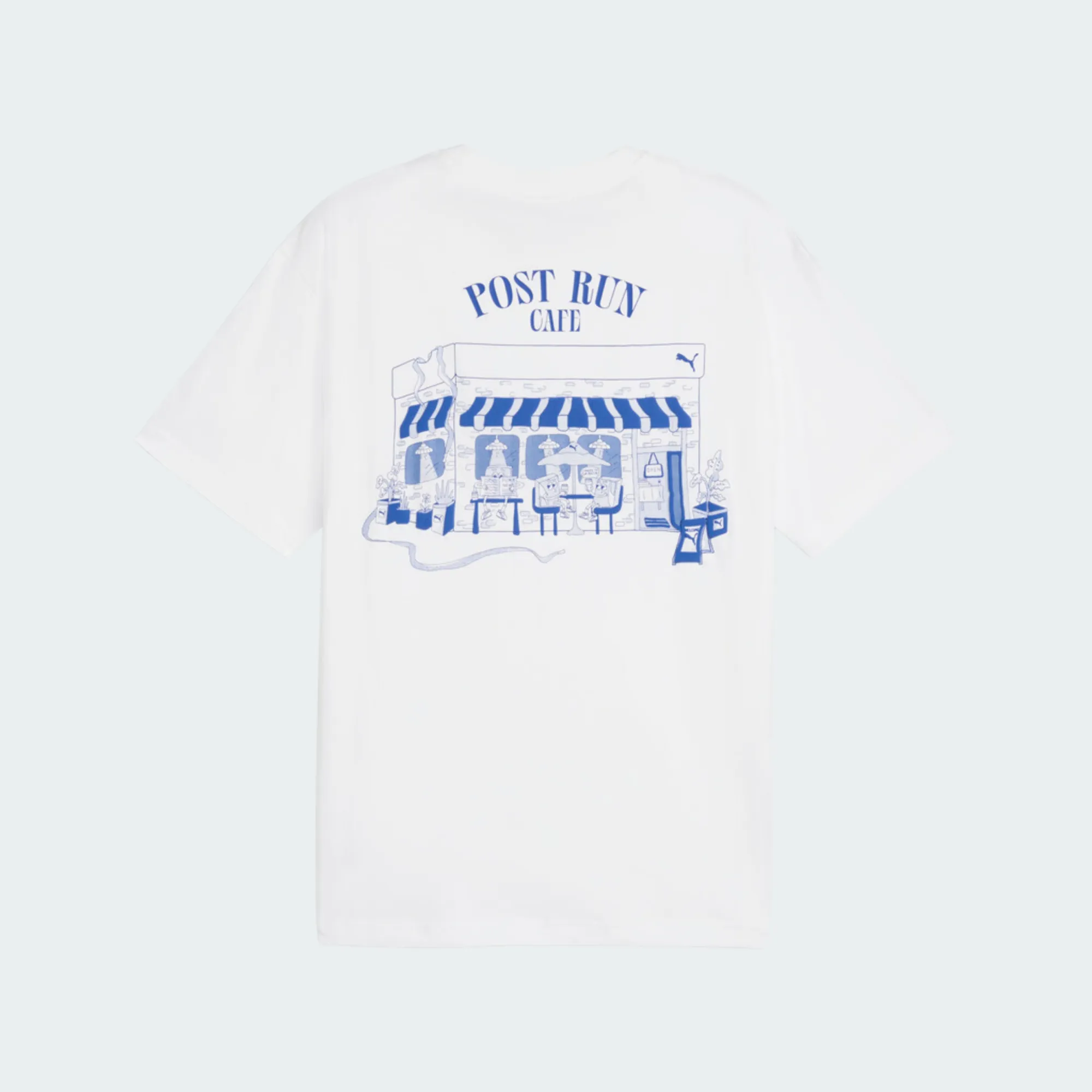 PUMA GRAPHIC PUMA CAFE RELAXED TEE
