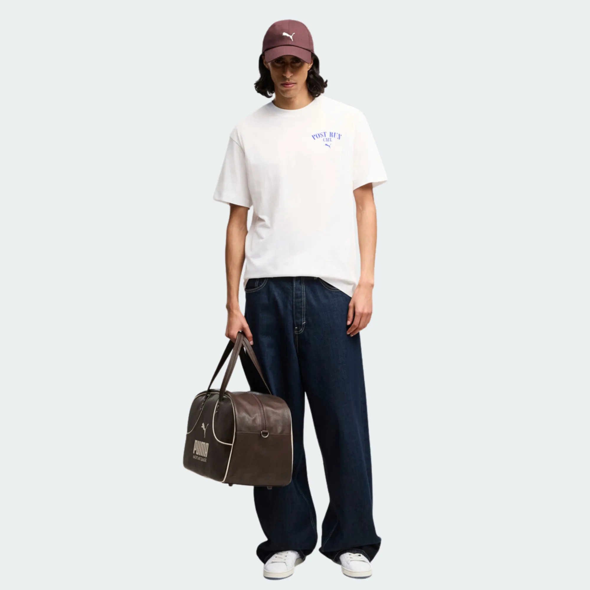 PUMA GRAPHIC PUMA CAFE RELAXED TEE