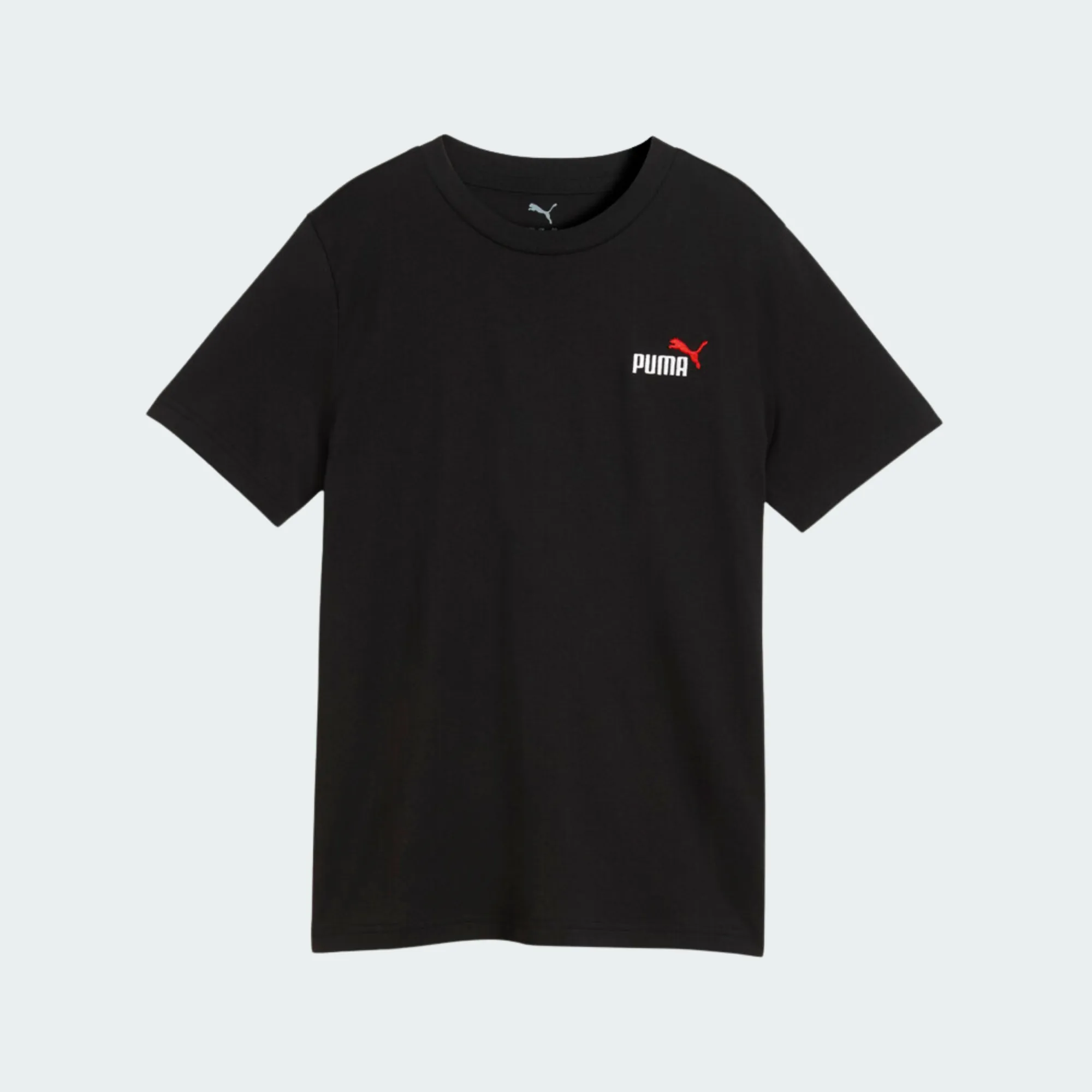 PUMA ESSENTIALS 2 COLOR SMALL NO. 1 LOGO TEE BOYS