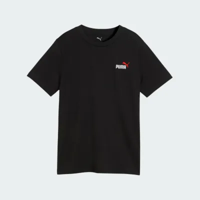 PUMA ESSENTIALS 2 COLOR SMALL NO. 1 LOGO TEE BOYS