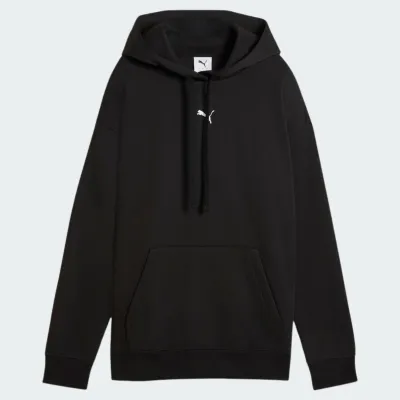PUMA ESSENTIALS CENTERED CAT LOGO RELAXED HOODIE