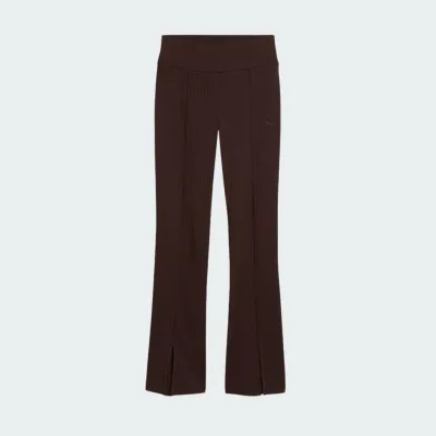 PUMA HER RIB FLARED LEGGINGS