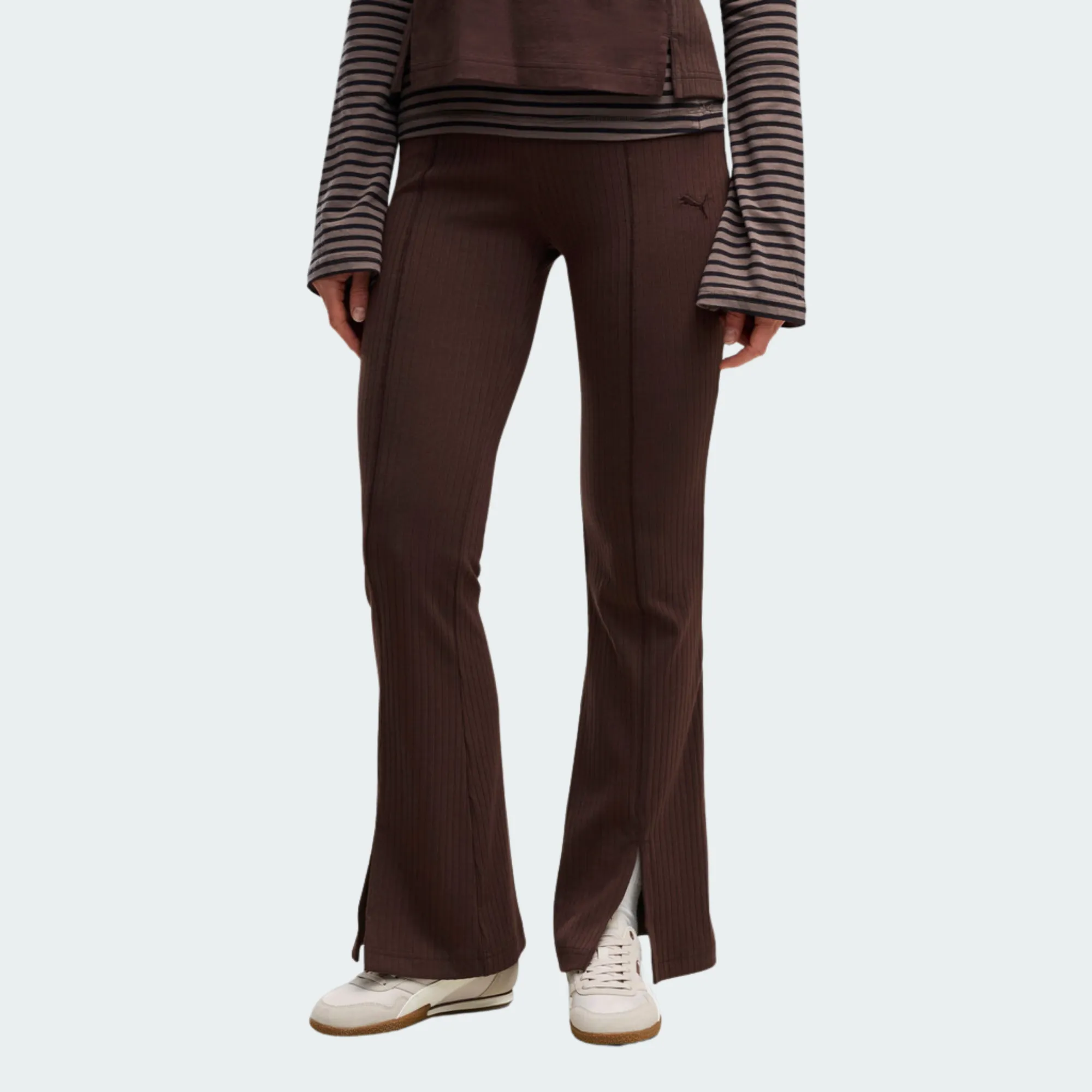 PUMA HER RIB FLARED LEGGINGS