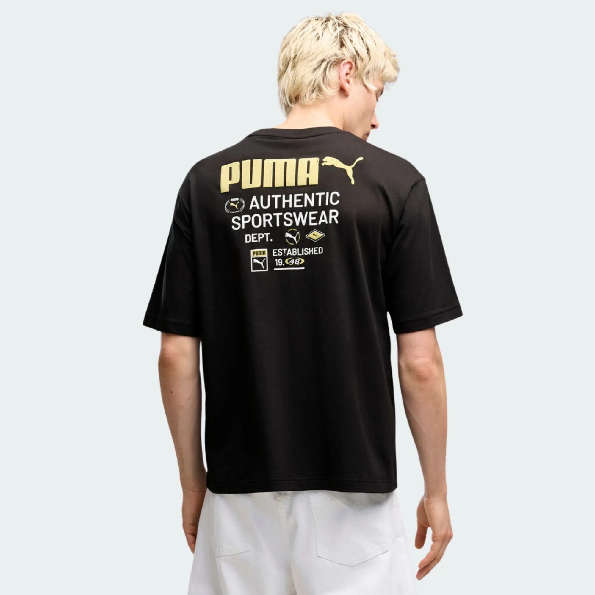 PUMA GRAPHICS BOXY PUMA UTILITY TEE