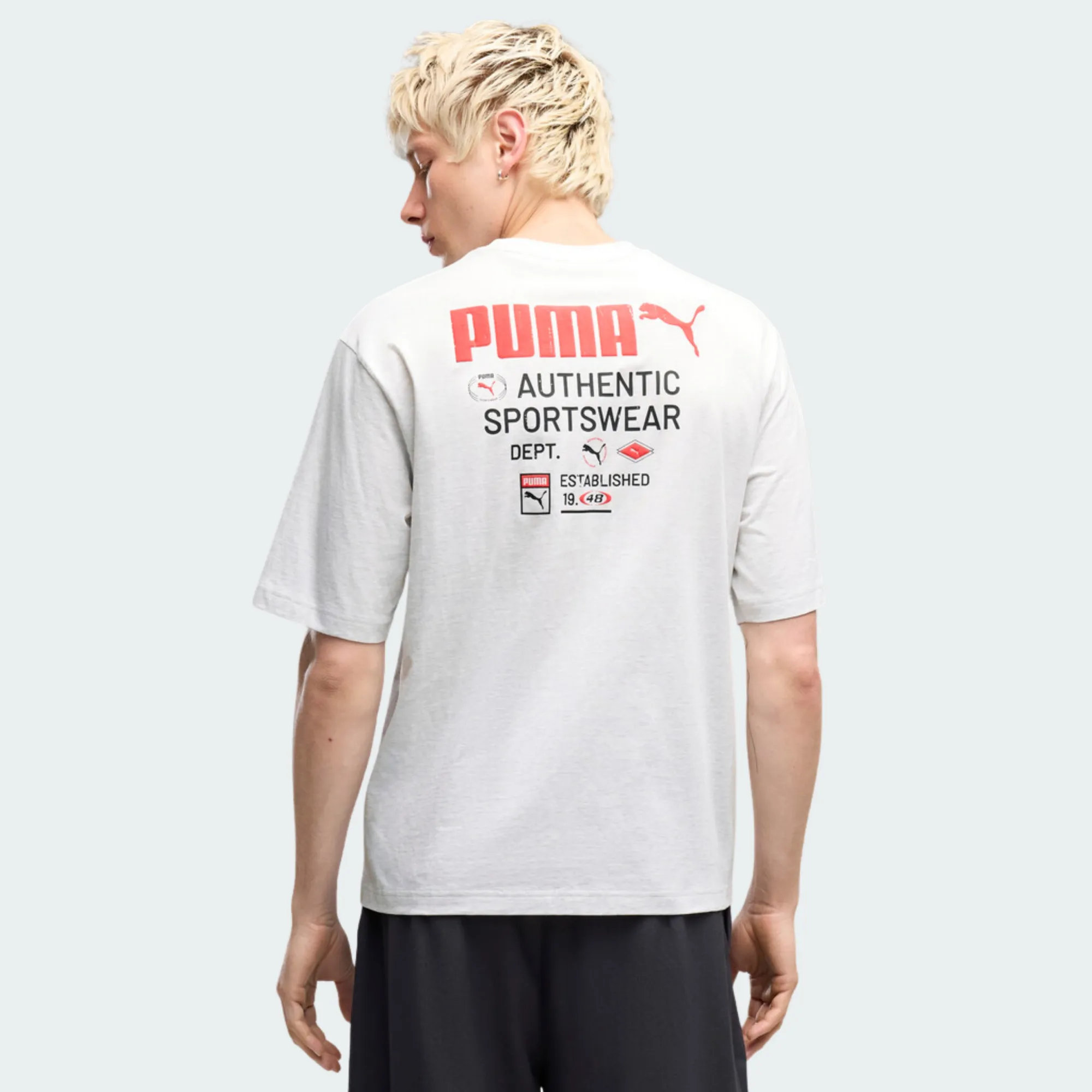 PUMA GRAPHICS BOXY PUMA UTILITY TEE