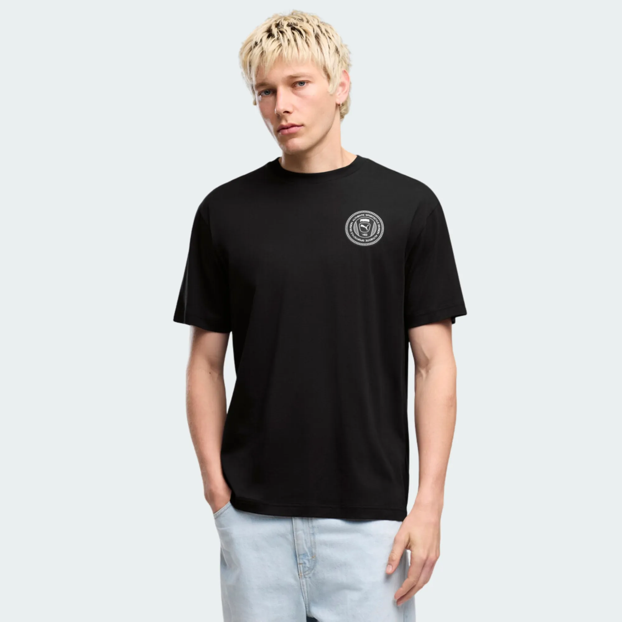 PUMA GRAPHICS RELAXED BADGE TEE