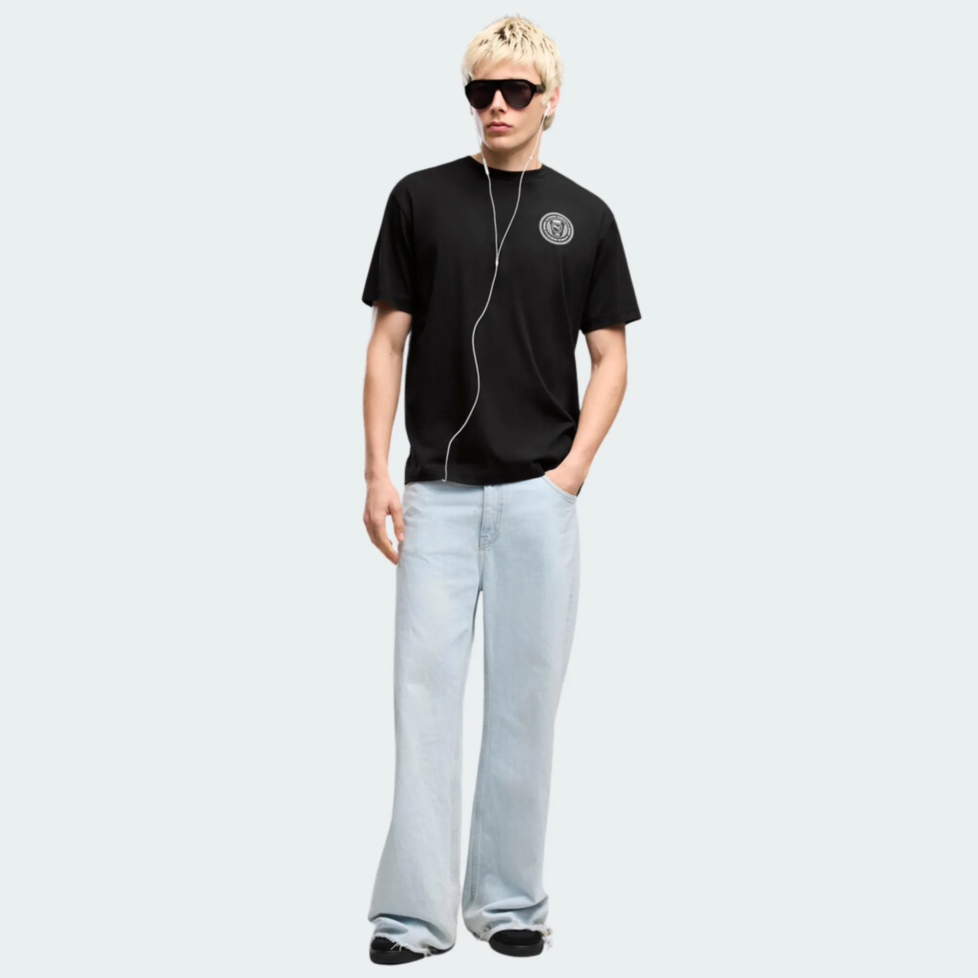 PUMA GRAPHICS RELAXED BADGE TEE