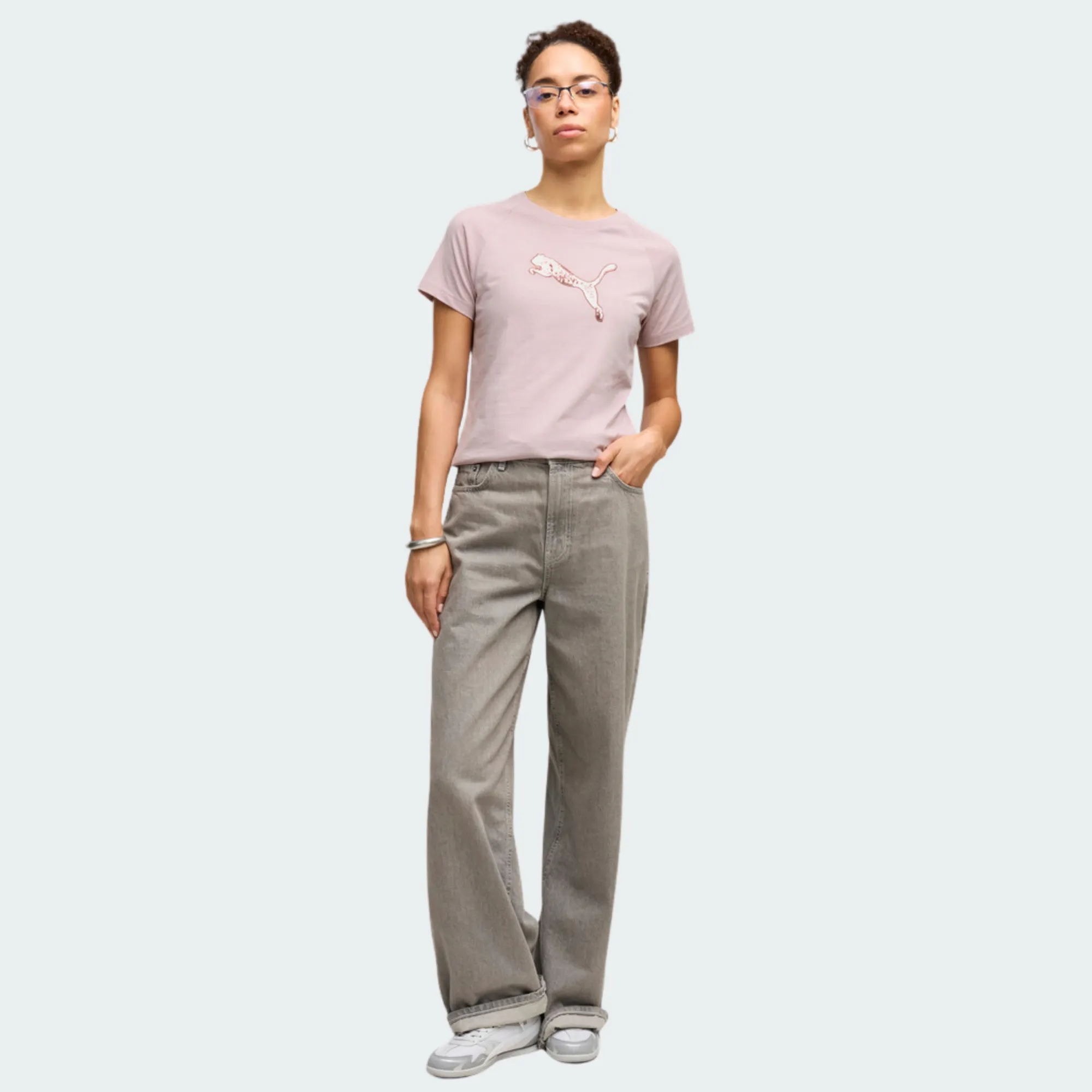 PUMA ESSENTIALS SEQUINS TEE