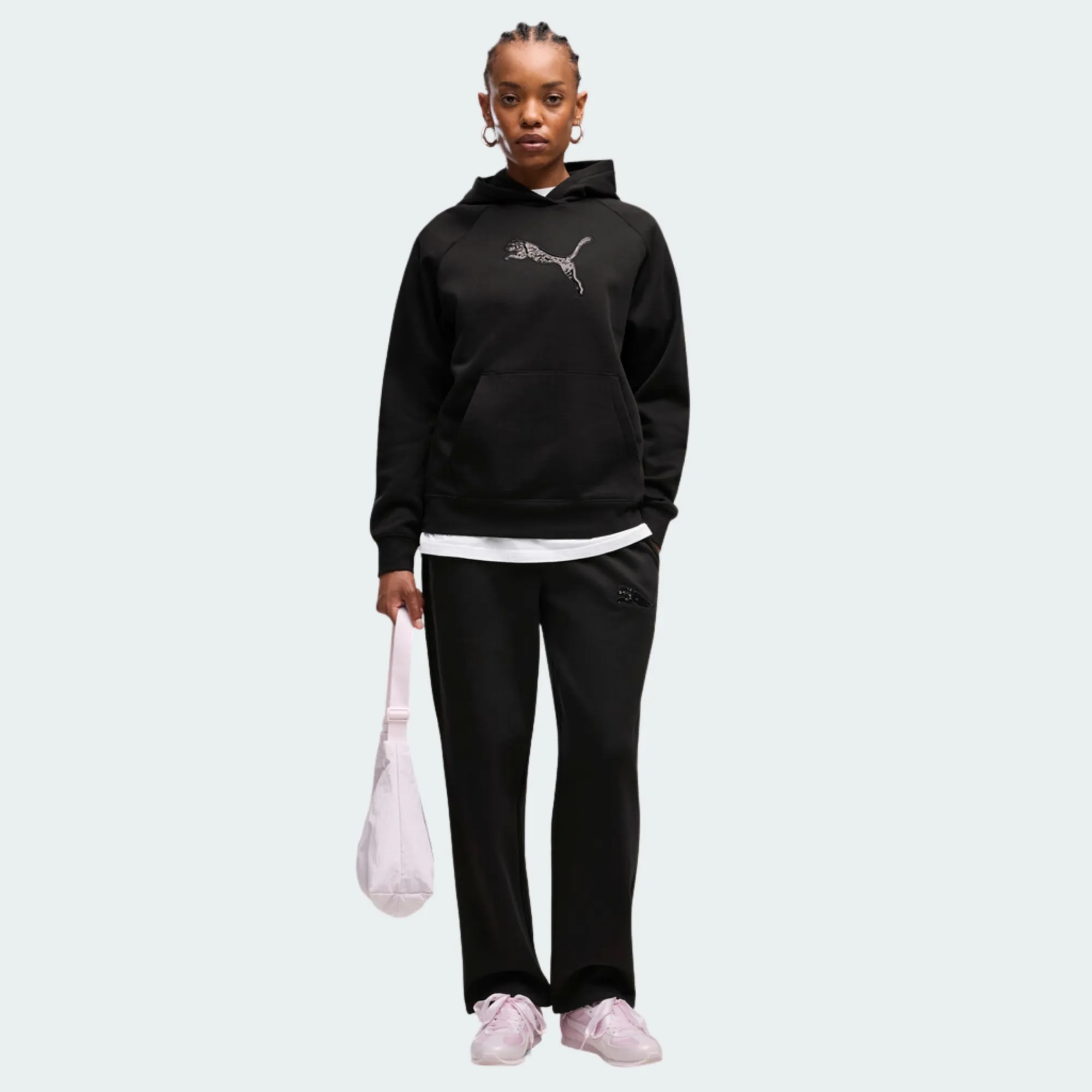 PUMA ESSENTIALS SEQUINS STANDARD HOODIE