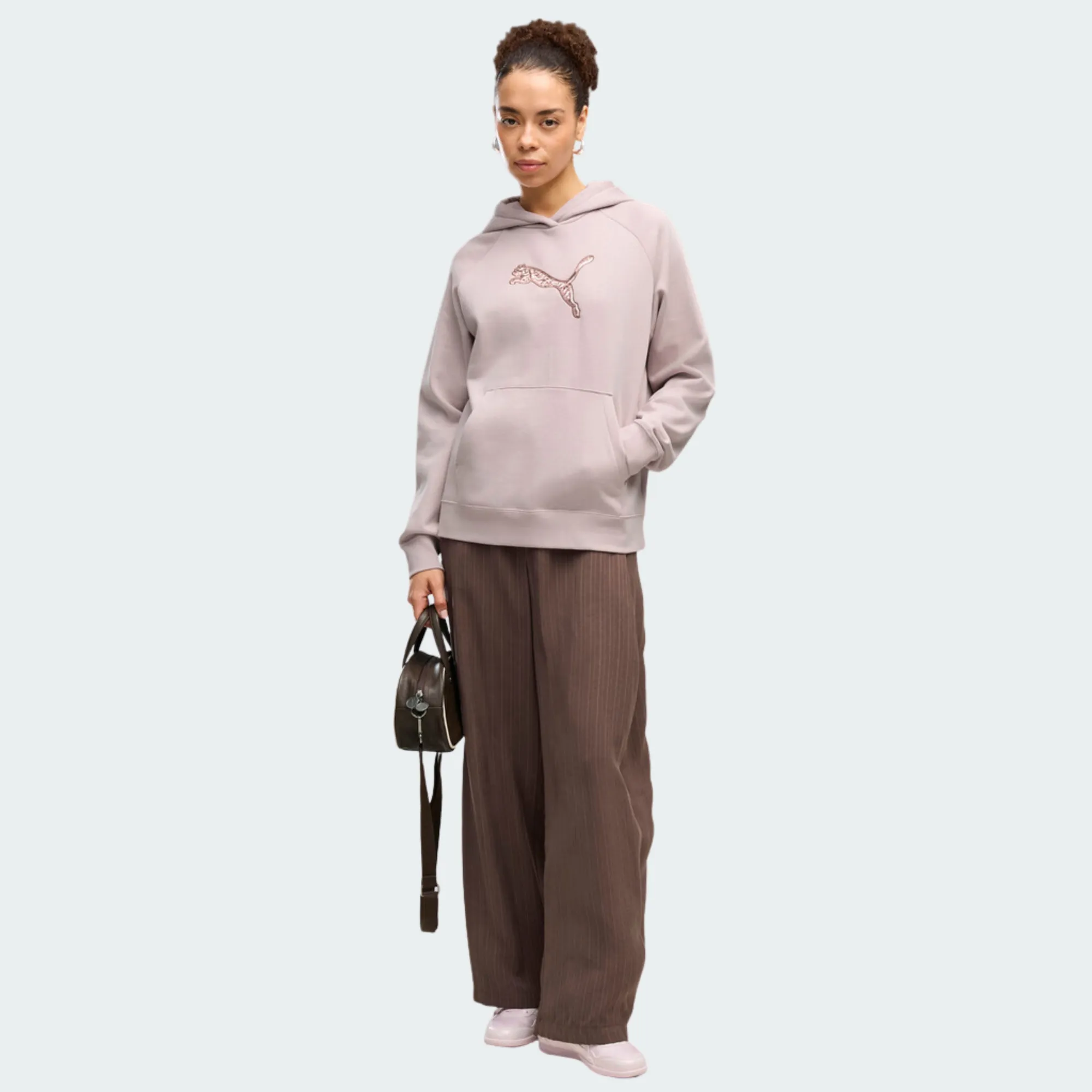 PUMA ESSENTIALS SEQUINS STANDARD HOODIE