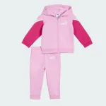 PUMA MINICATS ESSENTIALS BLOCK HOODED ZIP SET INFANTS