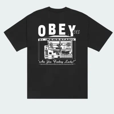OBEY NEWSTAND TEE