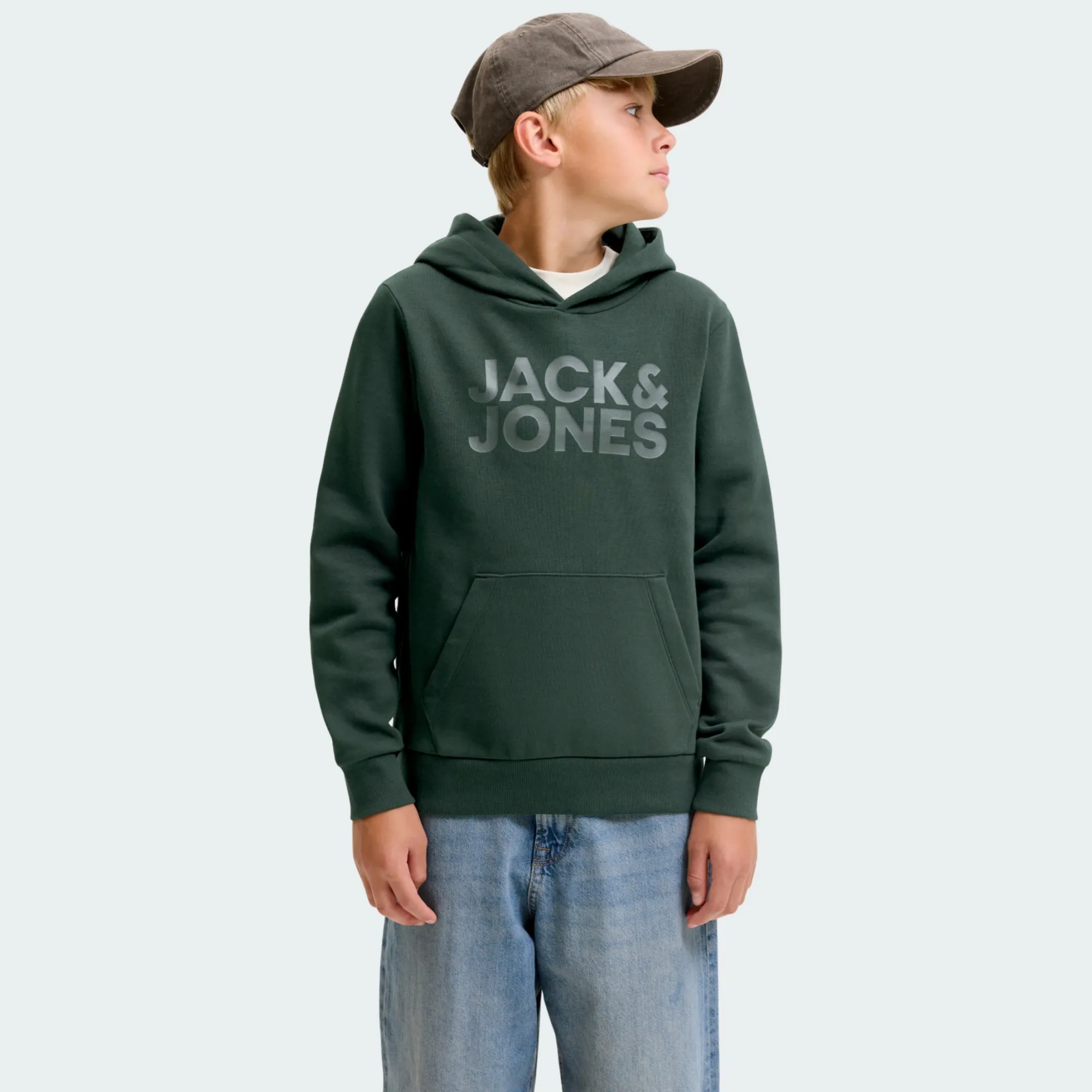 JACK & JONES CORP LOGO SWEAT HOOD JUNIOR