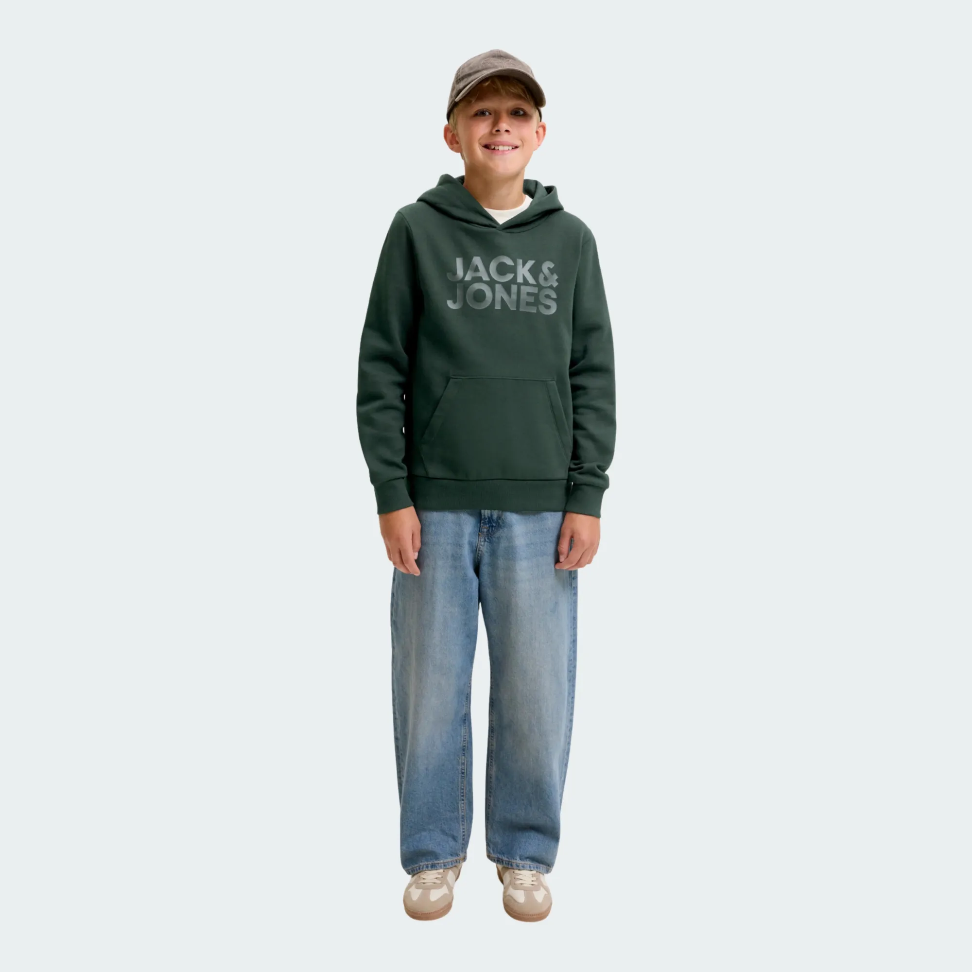 JACK & JONES CORP LOGO SWEAT HOOD JUNIOR