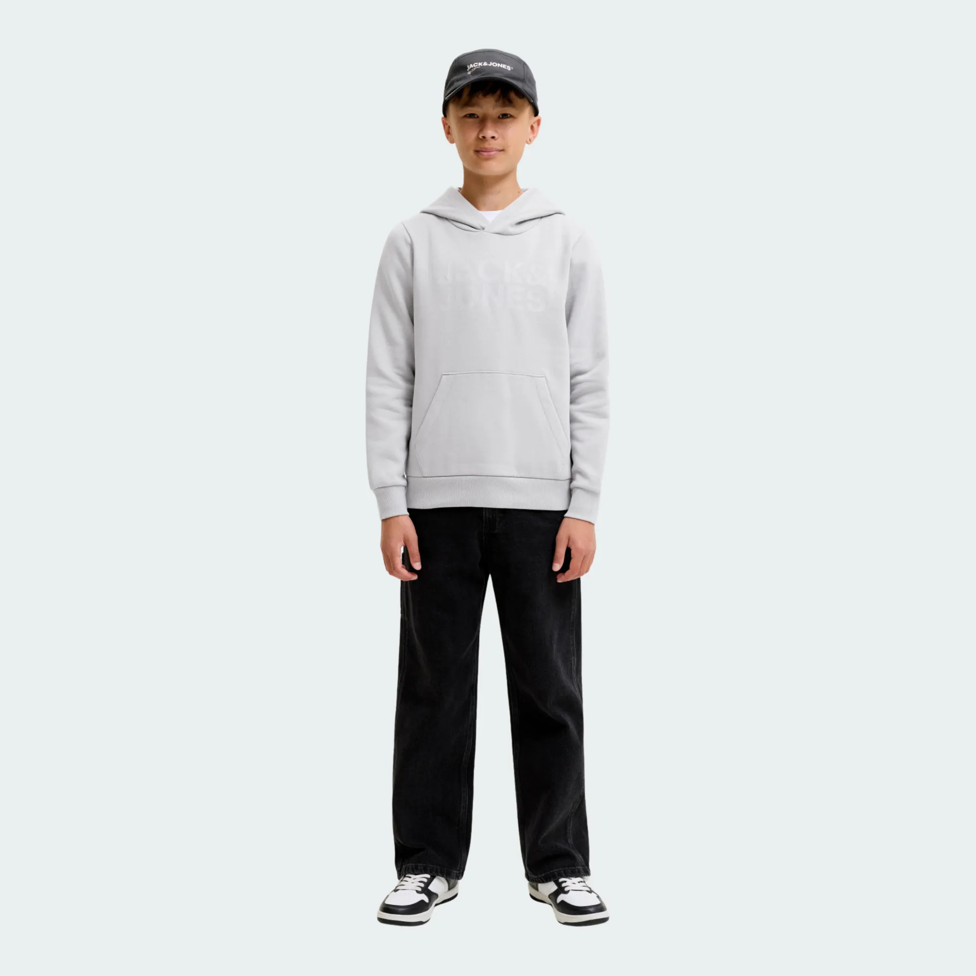 JACK & JONES CORP LOGO SWEAT HOOD JUNIOR