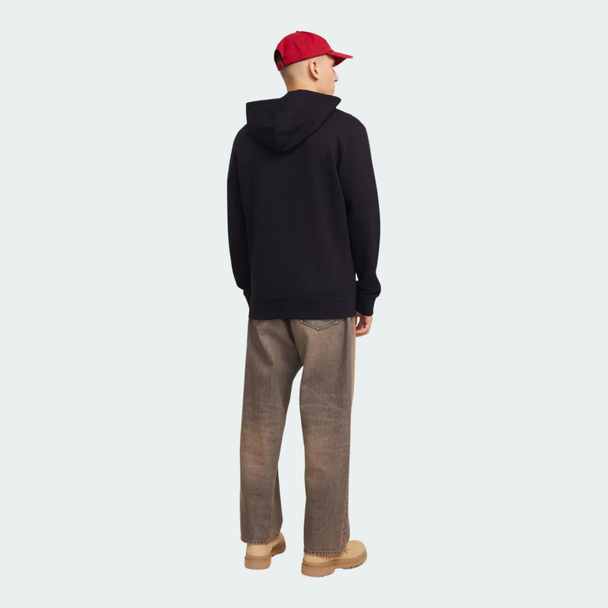 JACK & JONES CORP LOGO SWEAT ZIP HOOD