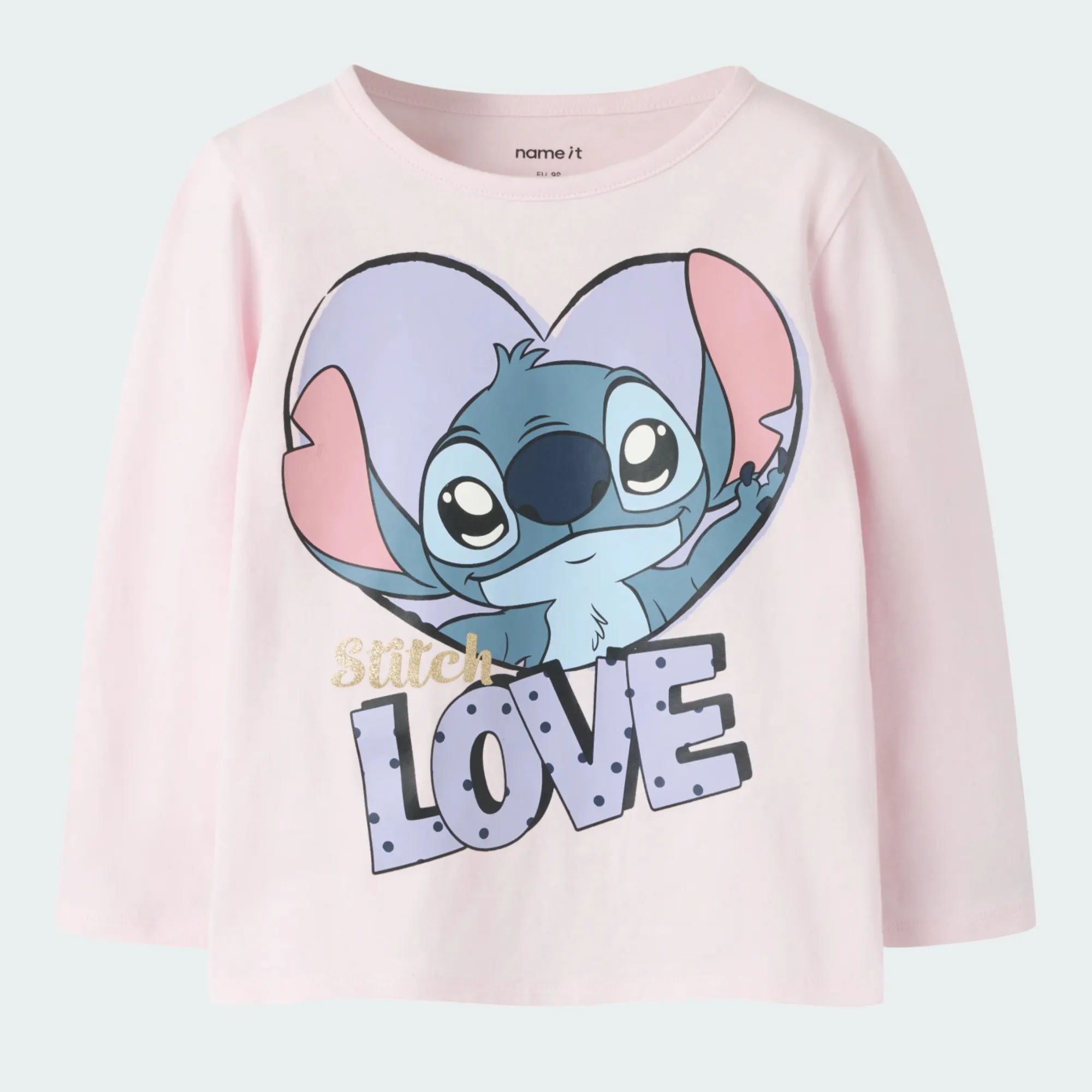 NAME IT LITTLE GIRLS ANINA STITCH TOP