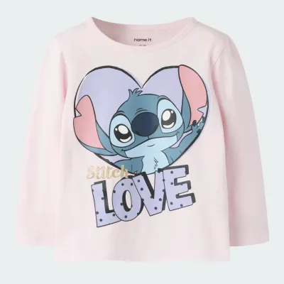 NAME IT LITTLE GIRLS ANINA STITCH TOP