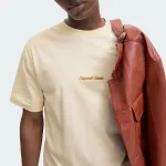 JACK & JONES NORREBRO EMB TEE CREW NECK