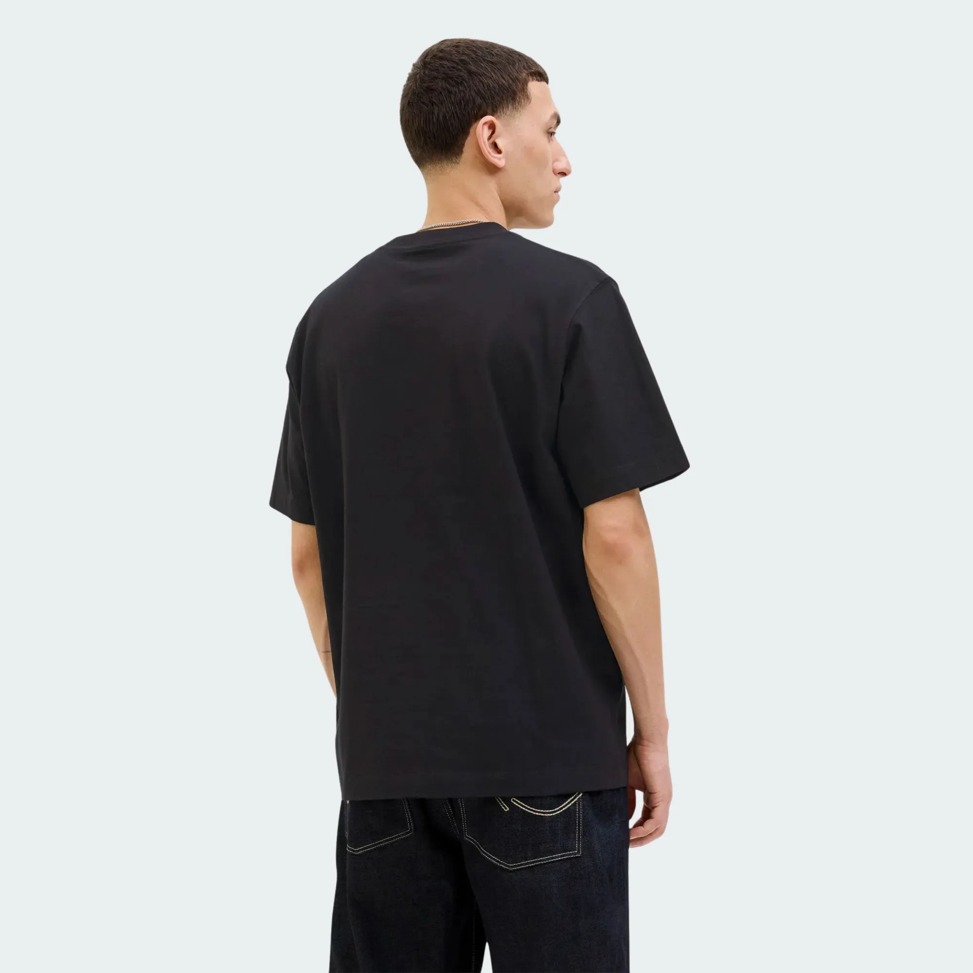 JACK & JONES NORREBRO EMB TEE CREW NECK