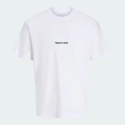 JACK & JONES NORREBRO EMB TEE CREW NECK