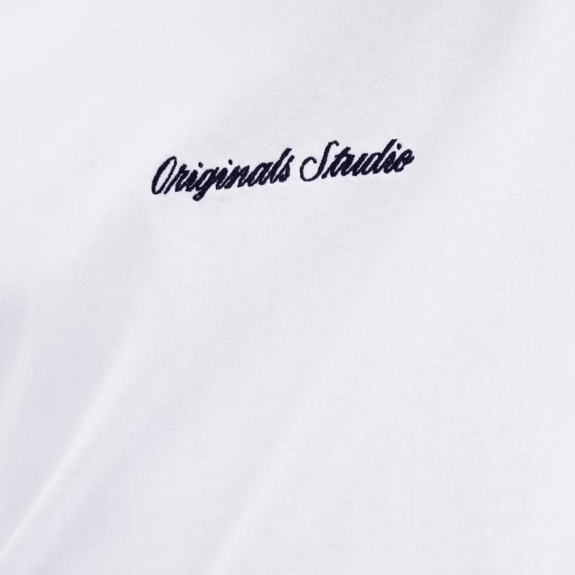JACK & JONES NORREBRO EMB TEE CREW NECK