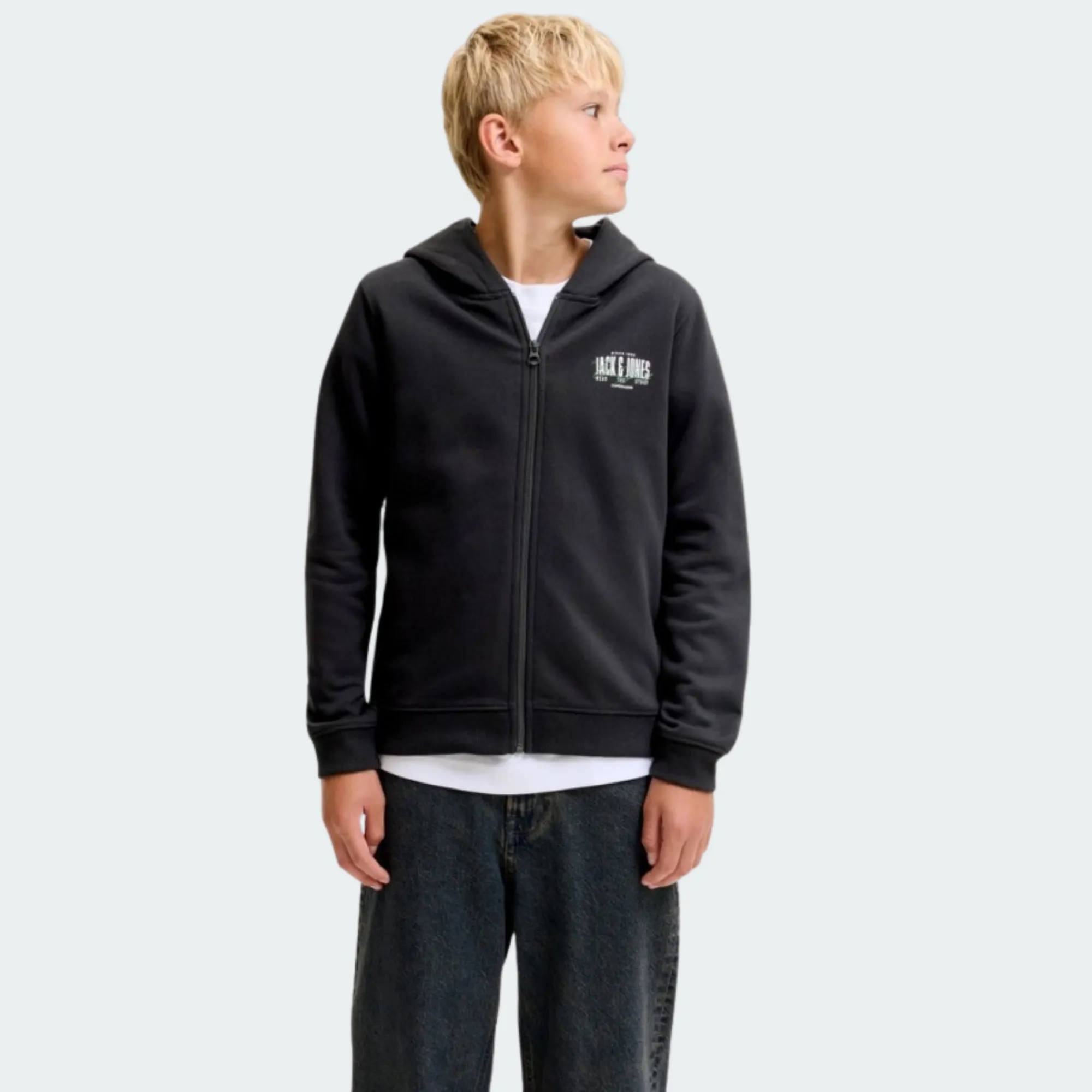 JACK & JONES AERO SWEAT ZIP HOOD JUNIOR