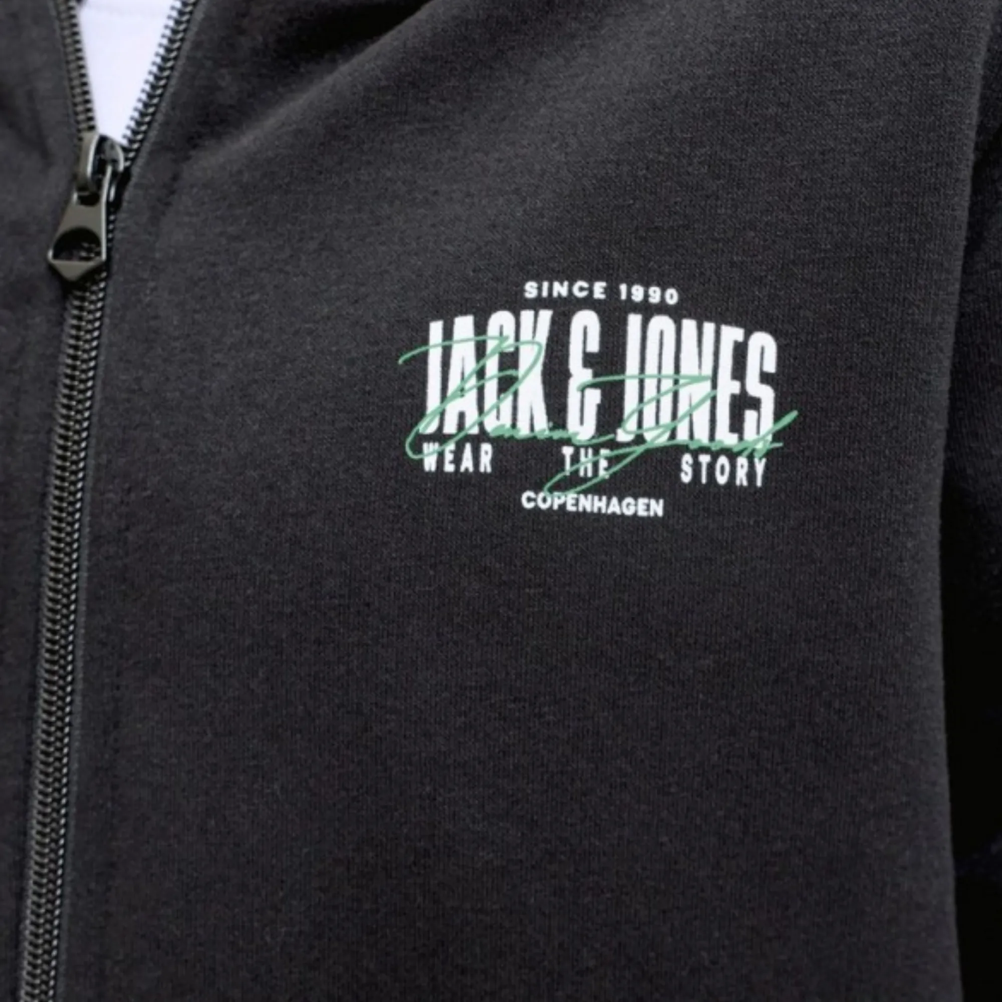 JACK & JONES AERO SWEAT ZIP HOOD JUNIOR