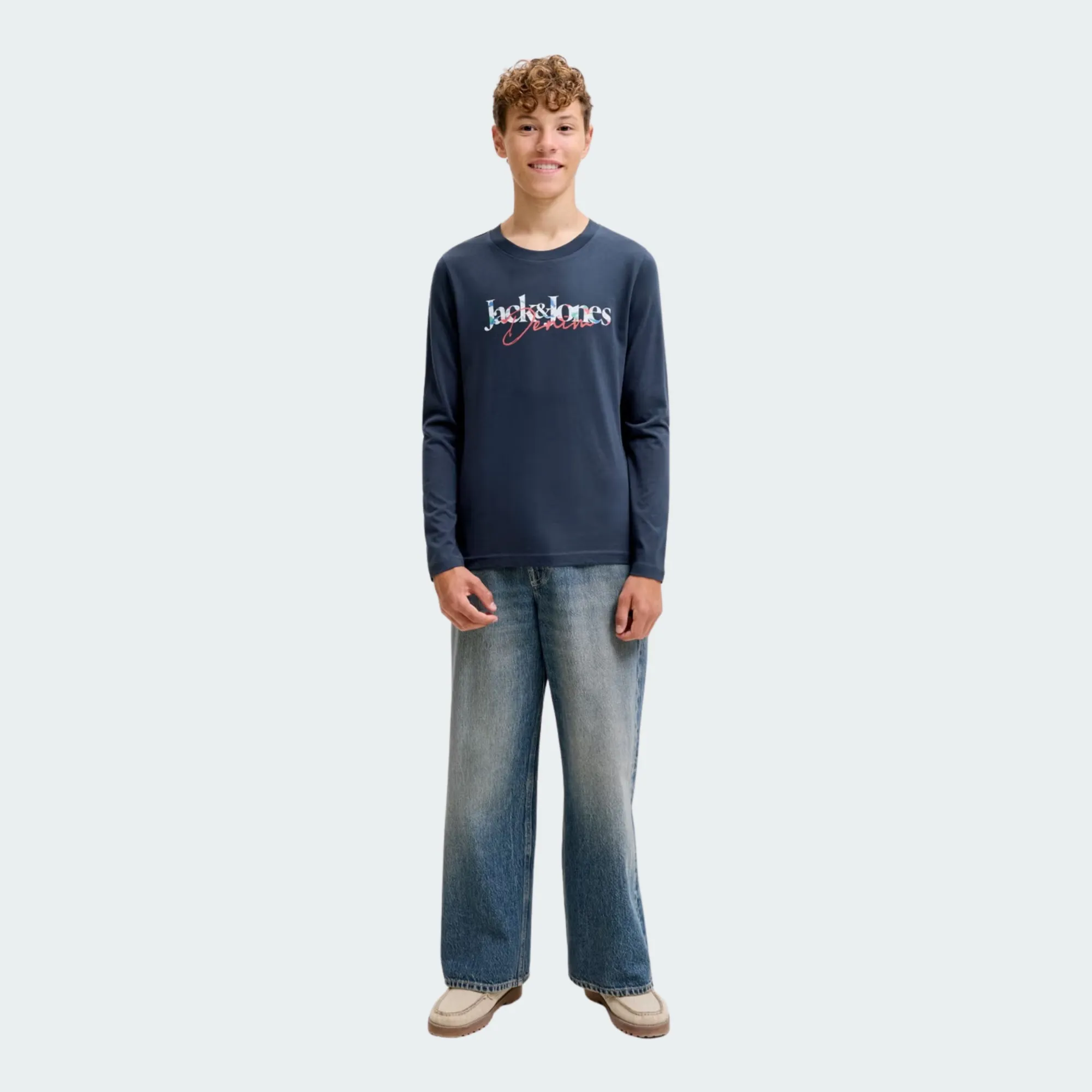 JACK & JONES TOM TEE LS CREW NECK JUNIOR